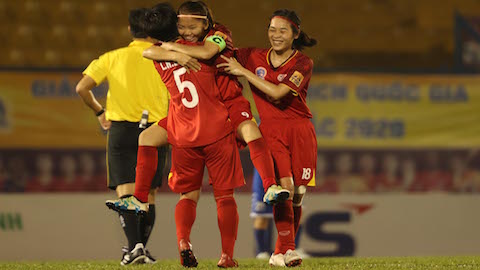 Vòng 13 giải bóng đá nữ VĐQG – Thái Sơn Bắc 2020: TP.HCM I sớm lên ngôi vô địch!